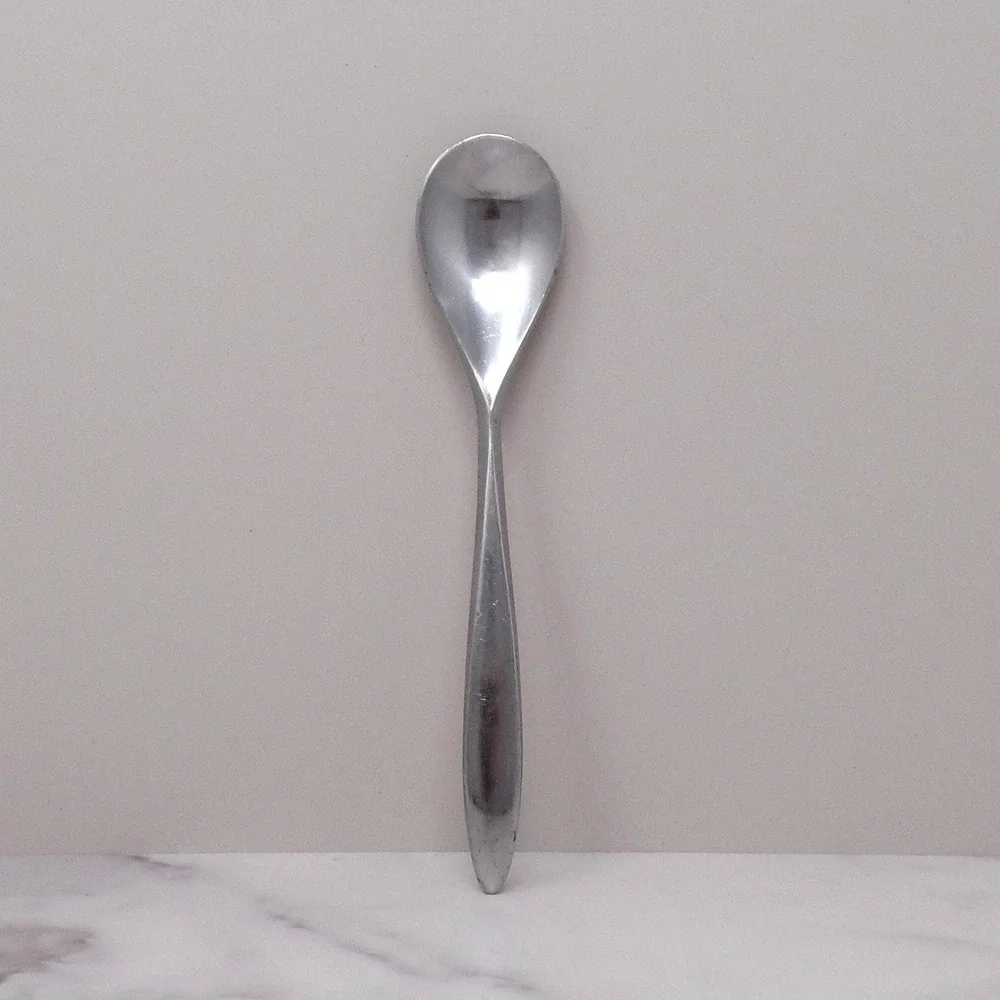 Vintage Wusthof Dreizack Pamir Stainless Steel MCM Flatware, Teaspoon